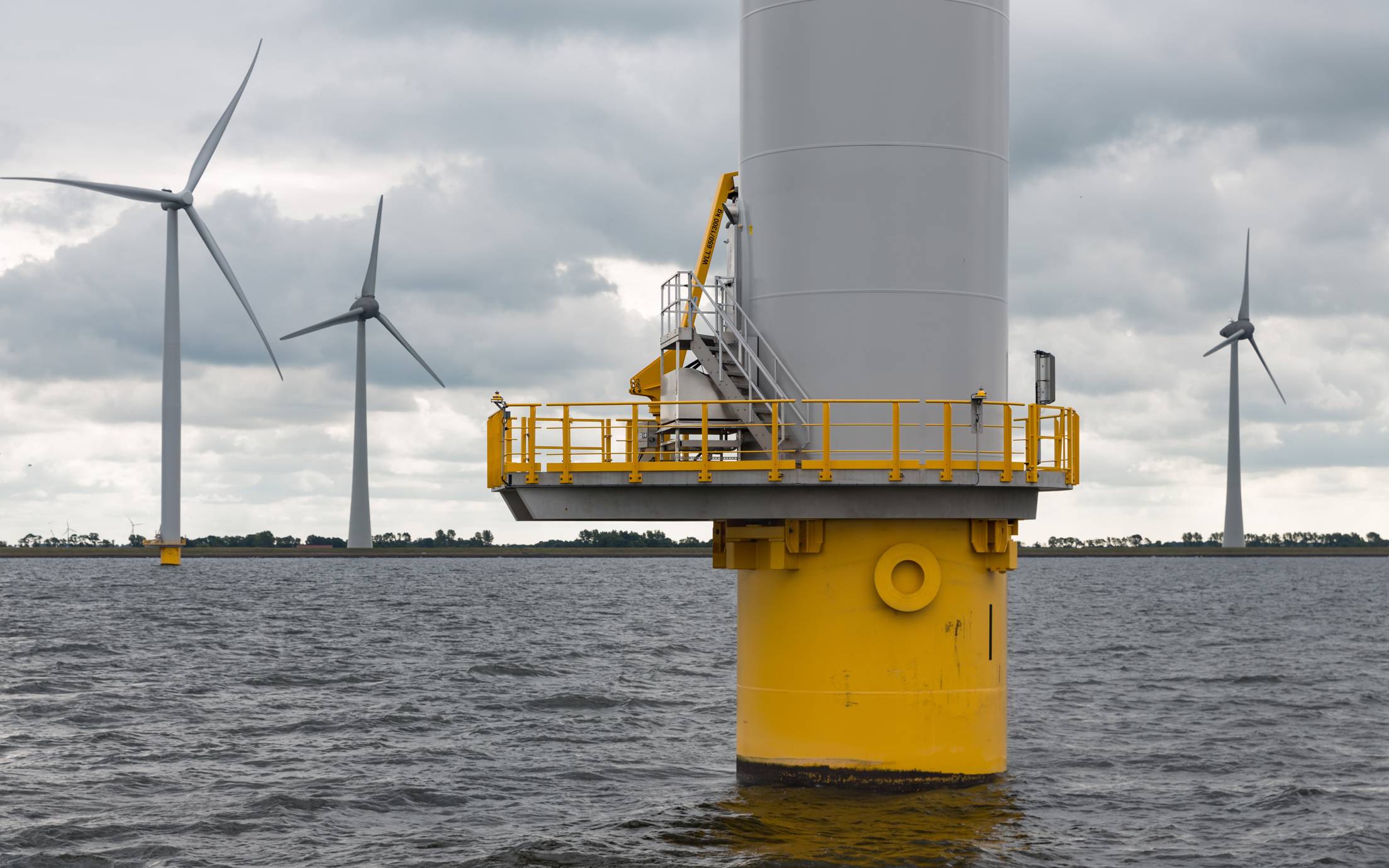 Offshore wind submerged