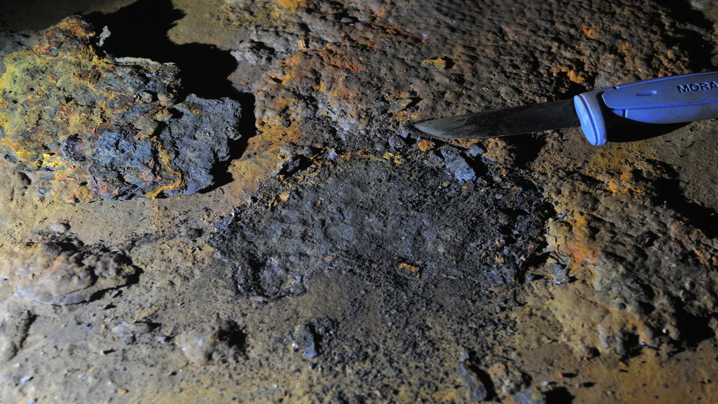 Corrosion damage submerged